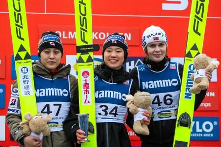 W杯ジャンプ、内藤智文が初優勝 伊藤有希は2年ぶり通算10勝目