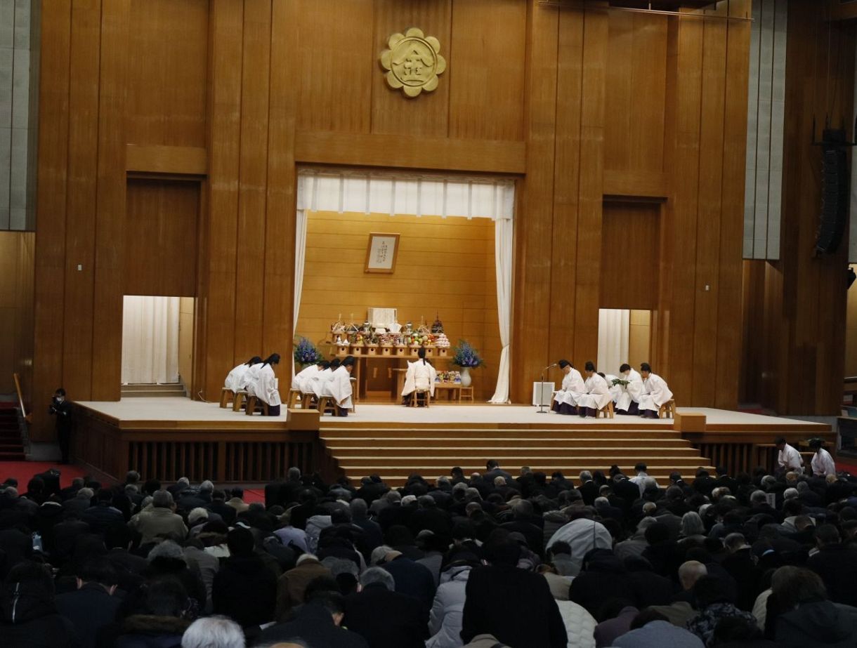 布教功労者の遺徳しのぶ 金光教本部で報徳祭:山陽新聞デジタル|さんデジ