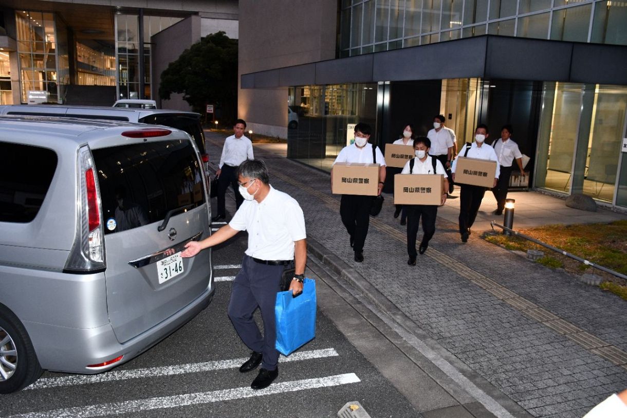 新見市職員ら逮捕 官製談合疑い　公共工事入札の価格情報漏えいか【動画あり】