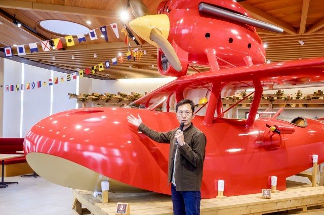 愛・地球博記念公園「ロタンダ 風ヶ丘」リニューアル、『紅の豚』飛行