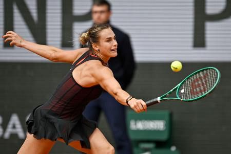 全仏、サバレンカが準々決勝敗退 テニス第11日：山陽新聞デジタル
