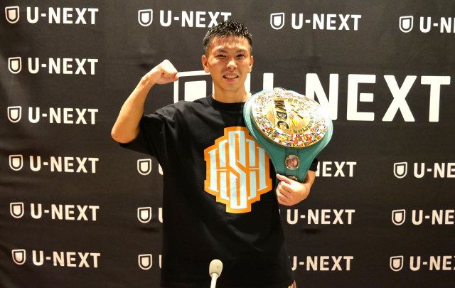 U-NEXT BOXING.6】岩田翔吉、11回TKOで初防衛 強烈な右でバディージョ