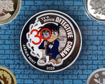 アニメ　CD まとめ大量セット 銀魂　コナン　タッチ　タイムボカン コナン」貨幣セットを限定販売 アニメ放映30周年、造幣局：山陽新聞