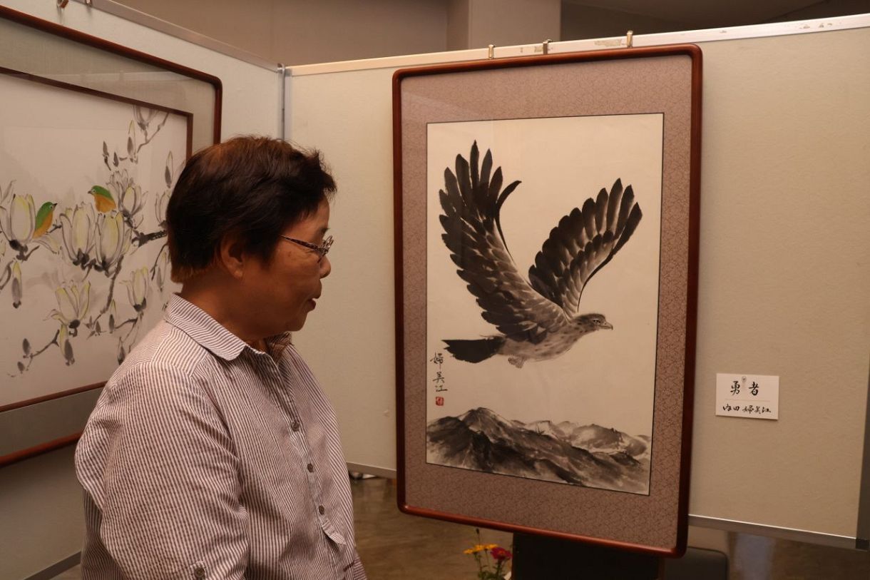 公民館同好会5人が21点出品 岡山で9月3日まで水墨画作品展 ：山陽