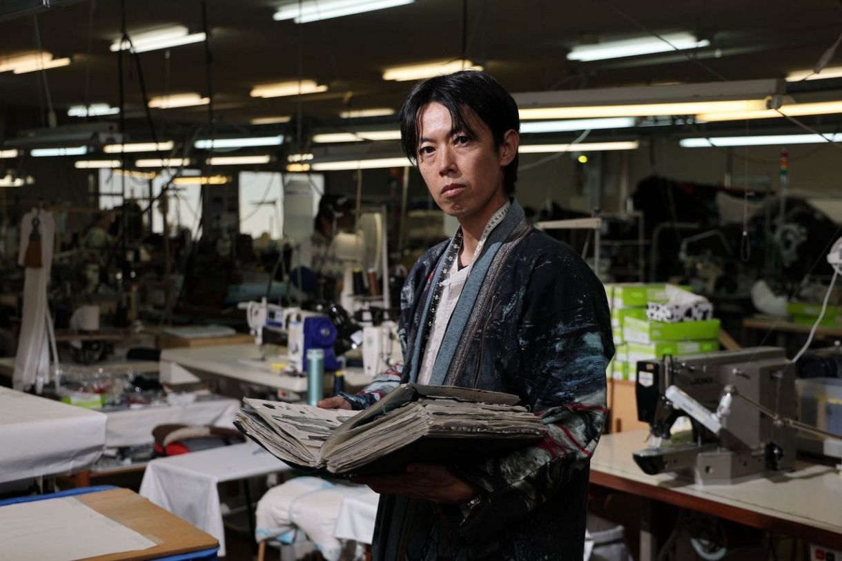 岡山デニムの可能性広げたい 青木被服（井原市）の青木俊樹専務：山陽 
