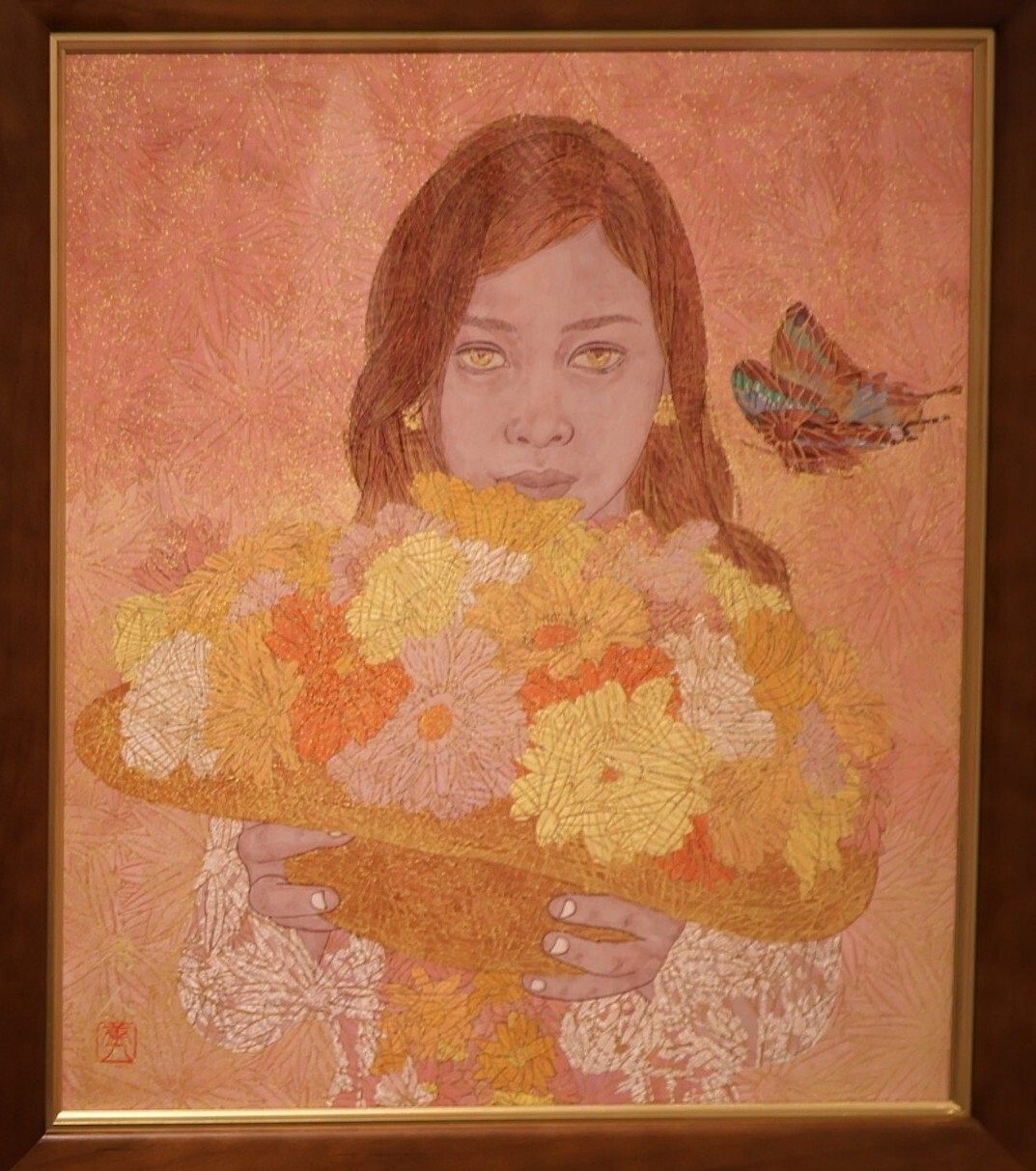 美術院同人・井手さん広島初個展 天満屋福山店で「カミガミノアリカ