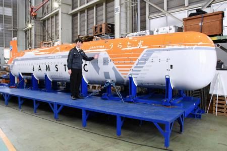 深海探査8000mまで可能に 海洋機構「うらしま」公開：山陽新聞