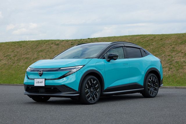 日産、新型『リーフ』発表 “クロスオーバーEV”に進化 518.87万円から
