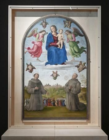 ペルジーノ作品、万博展示 イタリア館、国外初公開：山陽新聞デジタル