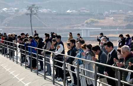 震災１４年、教訓継承へ誓い新た　地震発生時刻、犠牲者に黙とう