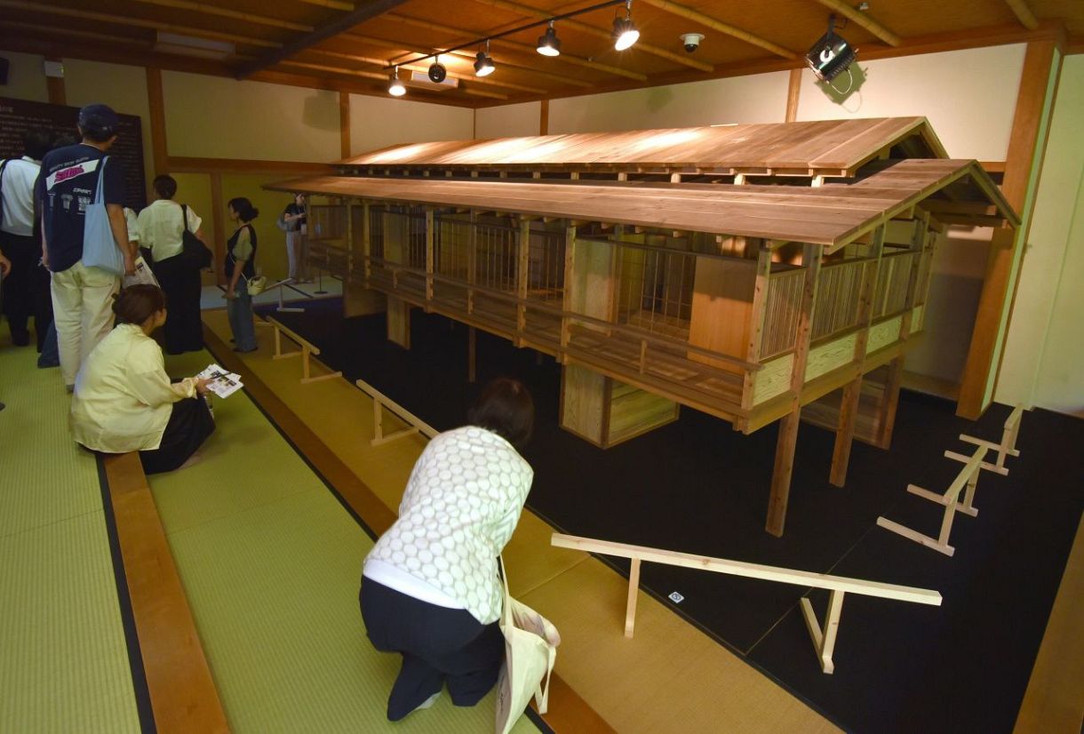 和の伝統とモダニズム丹下邸模型 福山、尾道で初の「建築祭」開催中