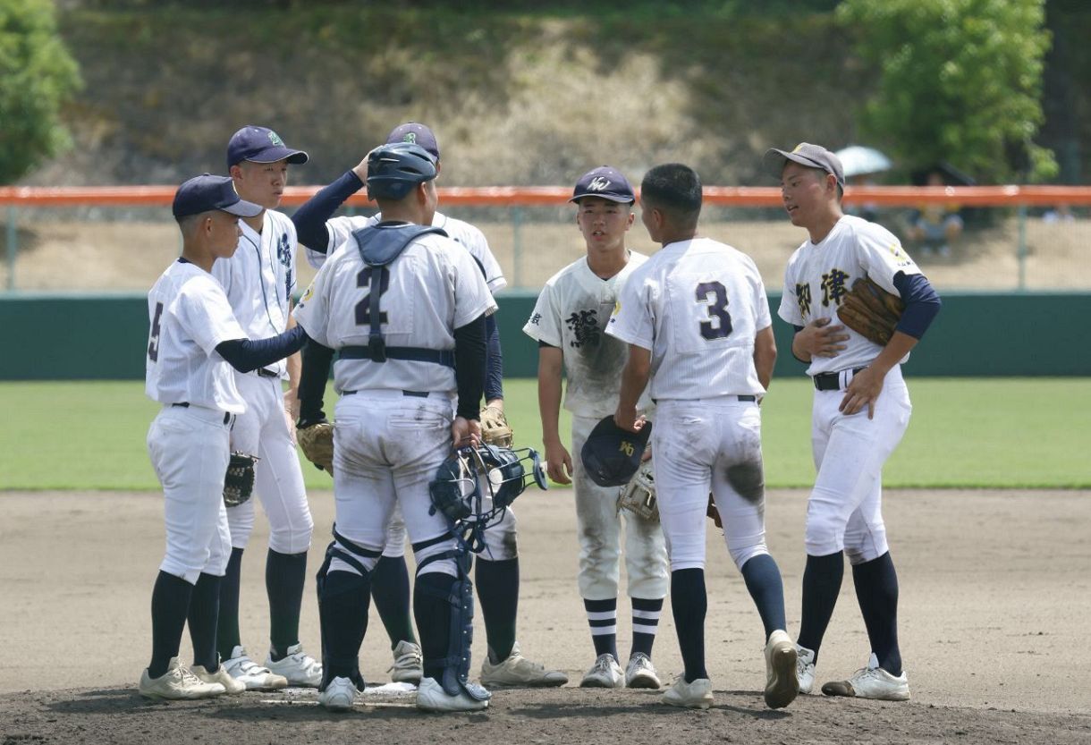 2026夏 高校野球岡山大会1回戦 御津・鷲羽・緑陽―大安寺：山陽