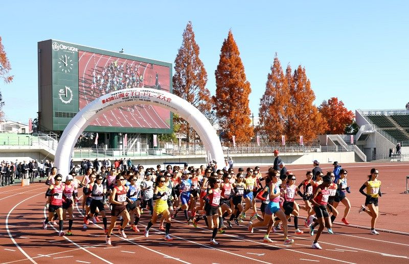 ハーフはアキドルが３連覇　山陽女子ロード １０キロは川村Ｖ