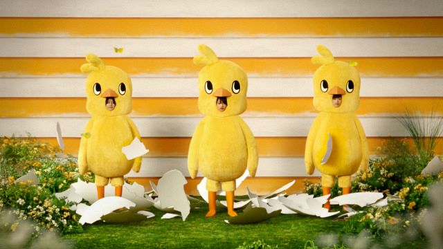 timelesz橋本将生＆猪俣周杜＆篠塚大輝、『チキンラーメン』“ひよこ