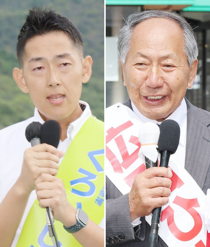 瀬戸内市長選告示 新人２人立候補　市議選も ６月１日に投開票