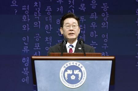 韓日両国が未来を共に開く時」 李在明大統領、独立運動式典で：山陽 