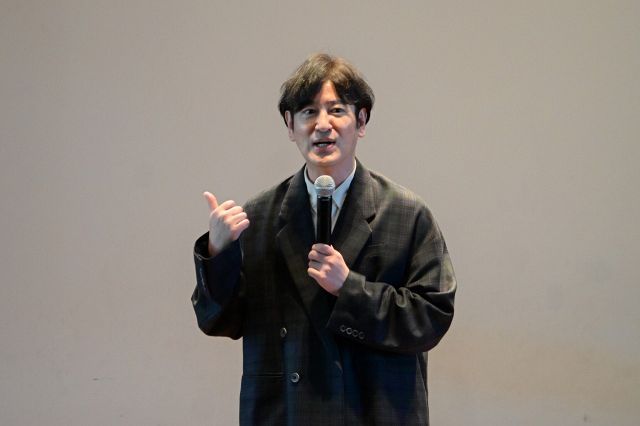 ココリコ田中、地元の大阪大学を盛り上げる 豊中愛たっぷりトーク