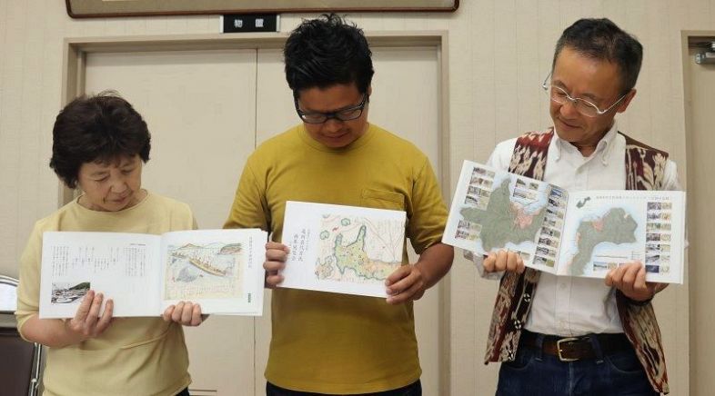 笠岡・真鍋島の記録 画集で見て 歴史研 故・道西さん作品まとめる：山陽新聞デジタル｜さんデジ