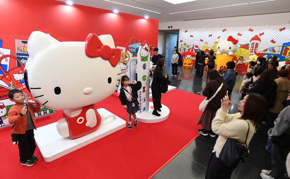 かわいいキティいっぱい 岡山で「Hello Kitty展」開幕：山陽 