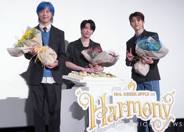 Mrs. GREEN APPLE、10周年サプライズ祝福に笑顔「また会いましょう