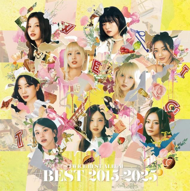 TWICE、ベストアルバムリリース決定 計50曲の大ボリューム収録＆1万