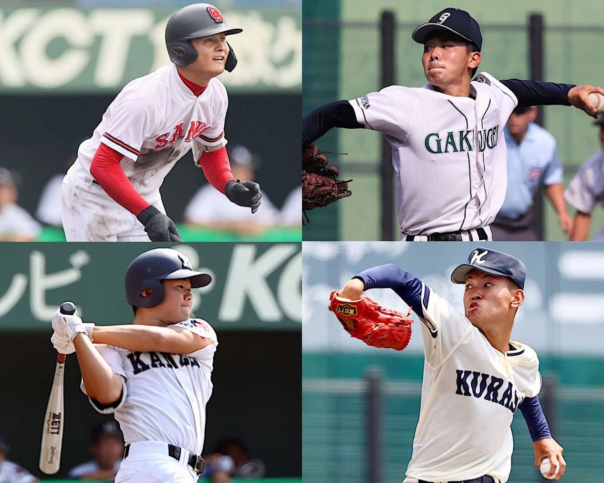 ２５日に４強激突 高校野球岡山大会「山陽ー学芸館」「関西ー倉敷商」