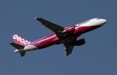 ピーチ機が関西空港に引き返し 高度計に不具合、上海行き：山陽新聞