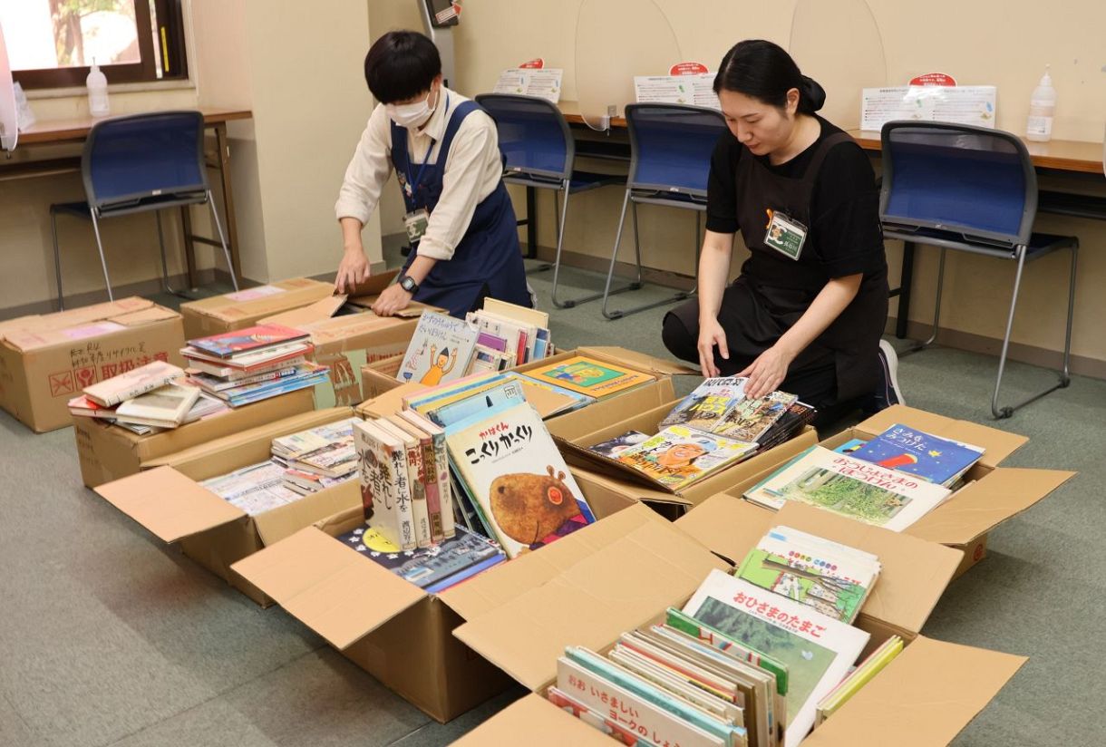 不要の書籍を希望者に無料提供 笠岡市立図書館、25日からリサイクル