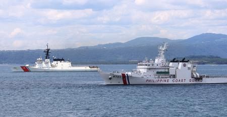 沿岸警備隊 日米比、鹿児島沖で合同海上訓練 中国念頭に連携強化：山陽新聞