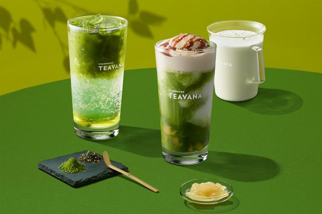 スタバが和スイーツ系新作、わらび餅フラペなど3種を本日発売