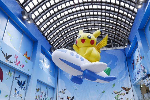 ポケモン世界初の空港、能登半島にオープンで内部紹介 ピカチュウの