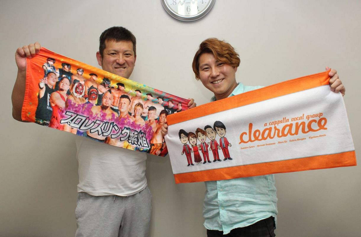 プロレスとアカペラ共演　大阪の佐原さんと国代さん、９月に故郷・岡山で計画