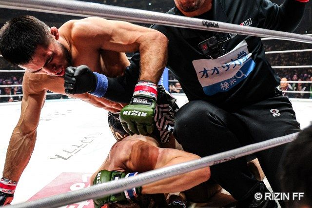 RIZIN】シェイドゥラエフ、衝撃のパンチ34連発！被弾した朝倉未来は