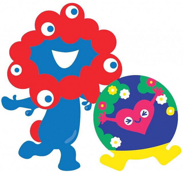 ミャクミャク＆“新しいお友達”が初コラボ、グッズお披露目 梅田で2