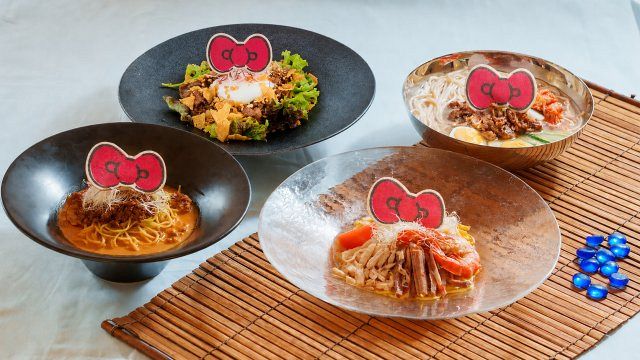 関西グルメ】かわいさあふれる…ハローキティの「本格冷麺」登場 場所は