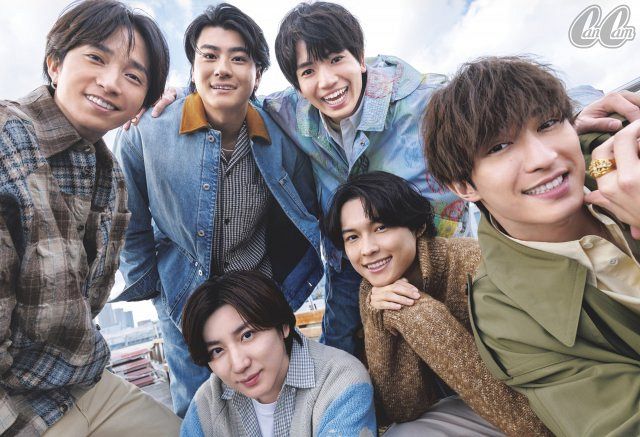 SixTONES、『CanCam』1年限定で新連載が開始 “街さんぽ”テーマにソロ
