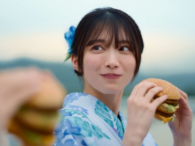 櫻坂46森田ひかる、新たなマクドナルドCMにネットもん絶「破壊力やばい