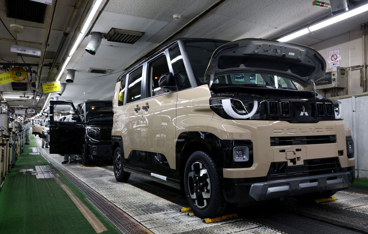 三菱自動車水島２５年度生産台数　２年ぶり増、デリカミニけん引