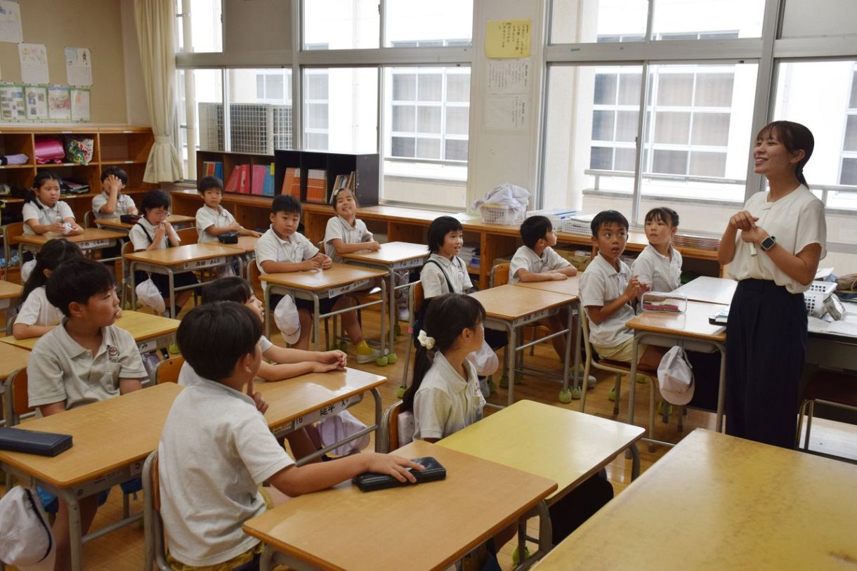 夏休み終え新学期へ気持ち新た　岡山県内８７校で２学期始業式