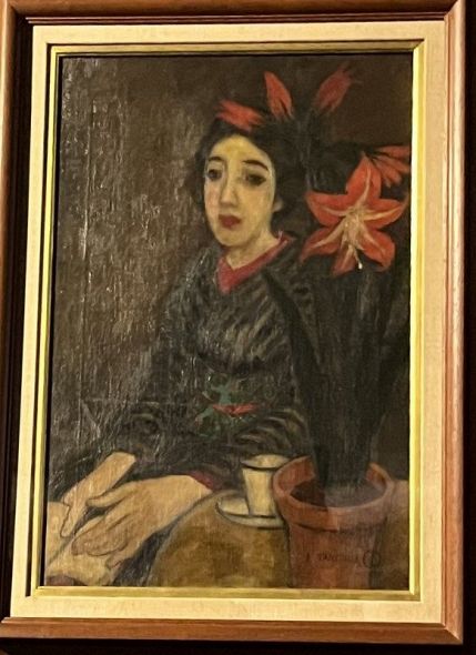 夢二 幻の油彩画アマリリス初公開 岡山の美術館、15～19日限定