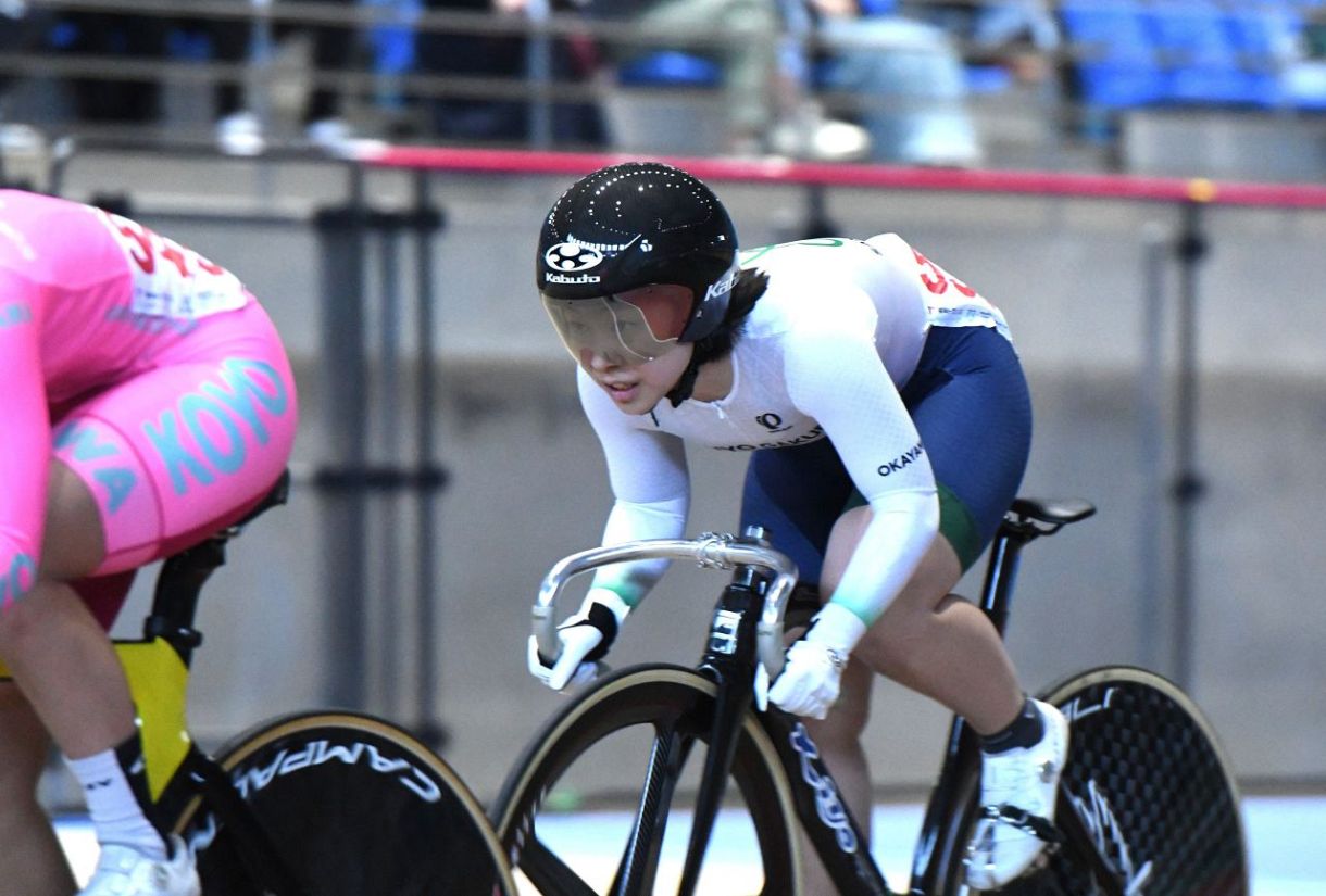 自転車女子スプリント、藤田（山陽学園）頂点 全国高校選抜大会：山陽