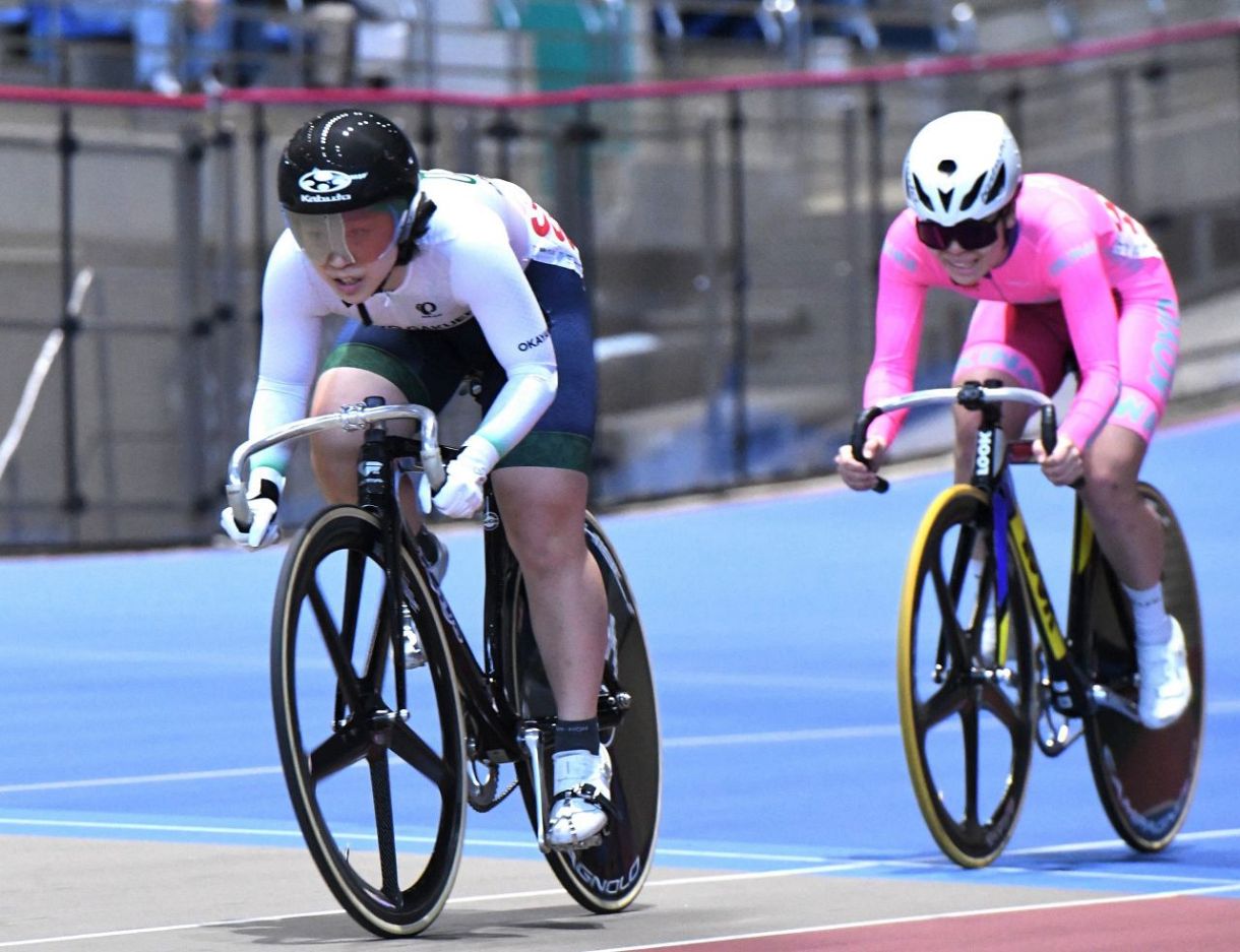 自転車女子スプリント、藤田（山陽学園）頂点 全国高校選抜大会：山陽
