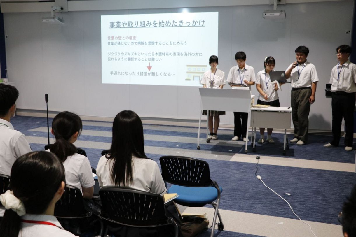 【つながる高校生　作州での地域活動】（１）津山四校連携講座「地域創生学」　取材を通じて魅力発信