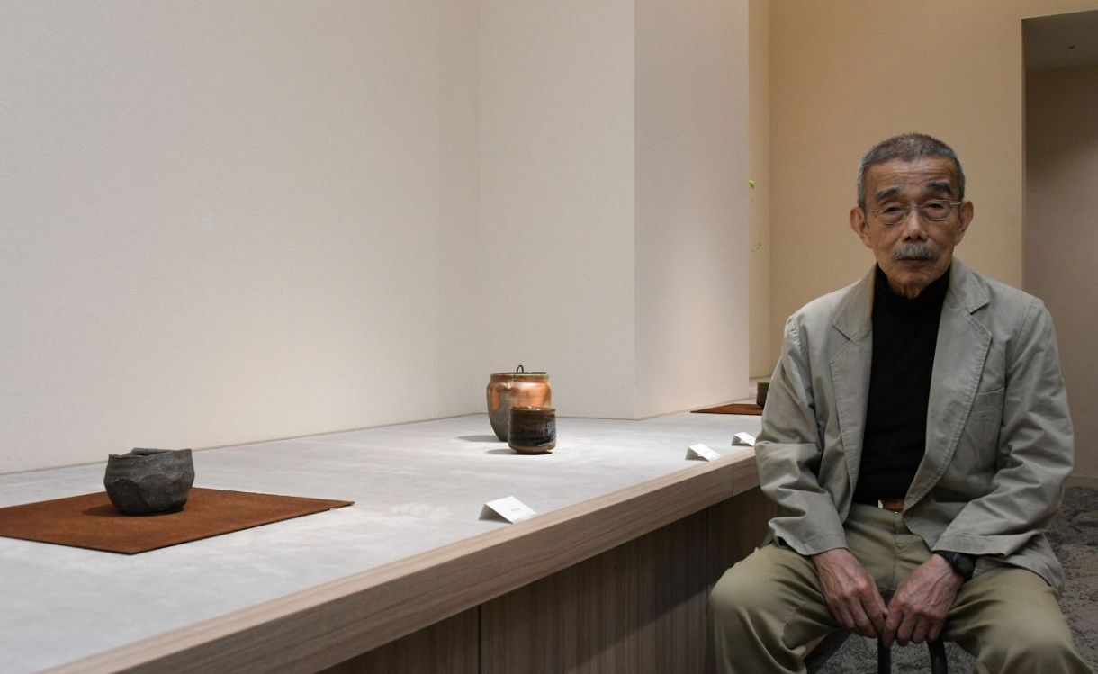 備前焼・金重愫さん 岡山で個展 伝統を軸に理想追求 ：山陽新聞