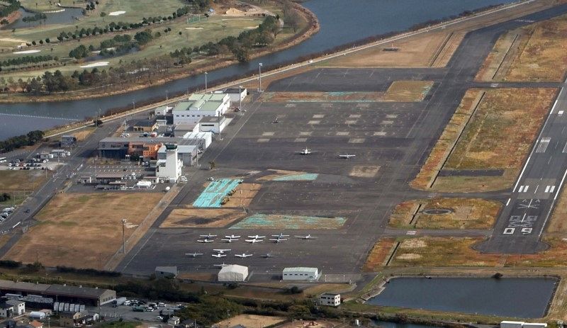 岡南飛行場の未利用地に姫路の企業が立地へ　１４年ぶりに格納庫建設計画