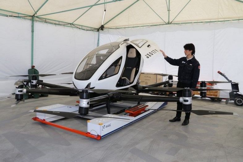 空飛ぶクルマ 26年にも営業運航 倉敷・マスク、観光や災害救援に