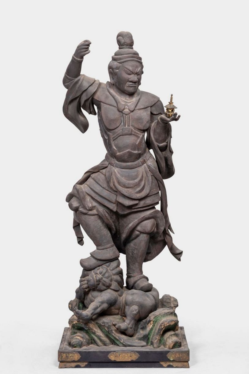 行願院四天王像 倉敷市重文へ 造形に時代の特徴 保護審答申：山陽新聞