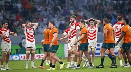 ラグビー、日本は豪州に惜敗 テストマッチ、15―19：山陽新聞