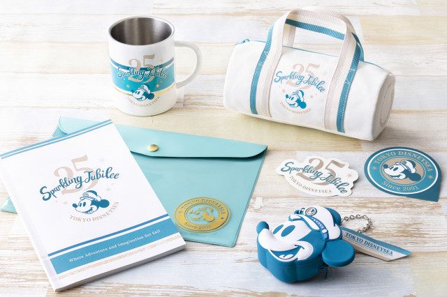 東京ディズニーシー25周年のテーマカラーは“ジュビリーブルー” 記念