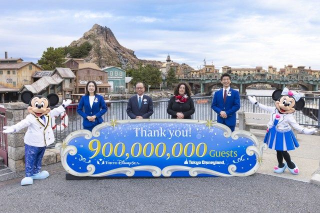 東京ディズニーランド＆東京ディズニーシー、累計入園者数9億人を突破